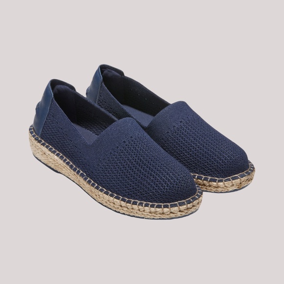 Women's Cole Haan Cloudfeel Espadrille in Marine Blue. W14241 - Picture 2 of 5